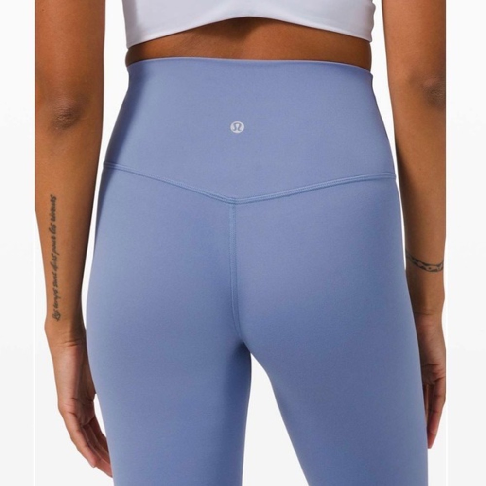 Lululemon (NWOT) WATER DROP 💧RARE🦋 Align Pant 28" - Picture 3 of 7
